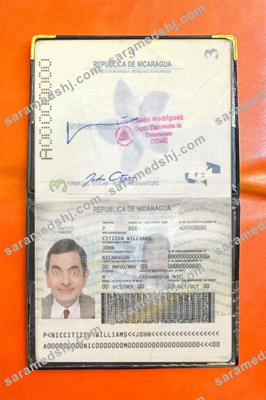 Nicaragua pass photo look